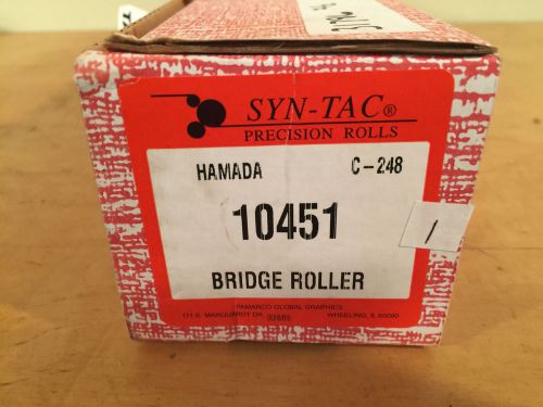 Syn-Tac  Crestline 10451 Ink Ductor Printer Rollers For Hamada C-248 C248