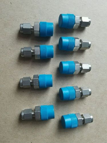 Swagelok  ss-200-1-4  male connector 316 ss 1/8&#034; compression x 1/4&#034; npt/ qty 9 for sale