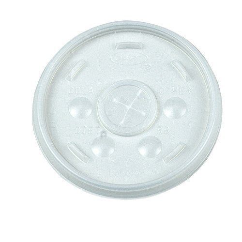 Dart 32sl translucent plastic lid for dart 32 series foam cups (case of 500) for sale