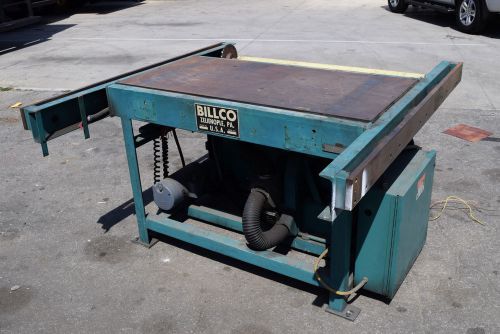 Billco Cutting Glass Air Vacuum Floating Layout Fabrication Table Floatation