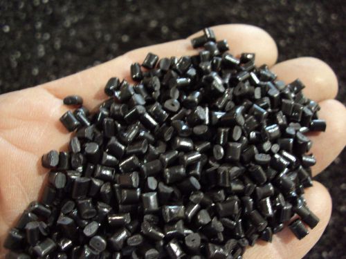 PC-ABS Virgin Plastic Pellets Black Resin Material 50 Lbs Injection Molding