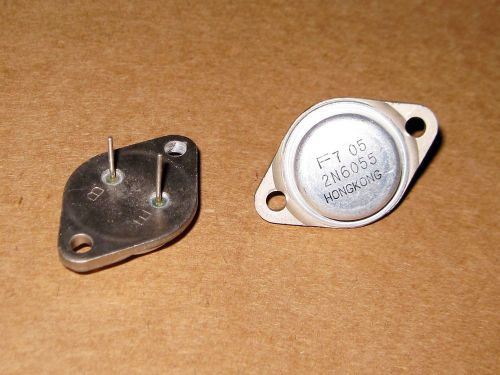 p.Transistor  2N6055  12A 60V  Lot of 2