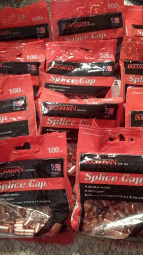 Buchanan Ideal 2006S Splice Cap Crimp Connector&#034; NEW 5 bags 100 pcs each&#034;