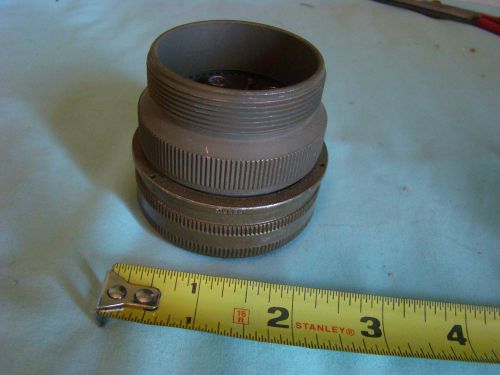 Vintage bendix  16-pin m-f connector socket ms3106a36-14s 8705 for sale