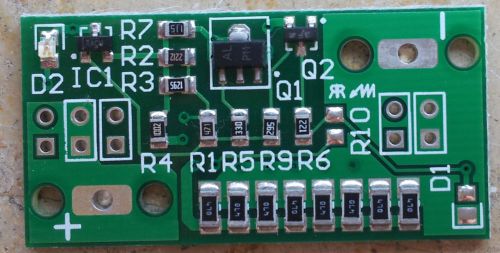 Balance Board for 1 cell 4.2V 650mA LiPo Battery Charging (Laden des Akkus)