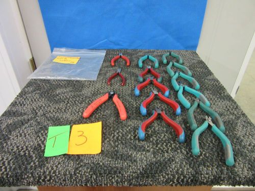 14 5&#034; CUTTER PLIERS EREM CHANNELLOCK XCELITE WIRE CORD CABLE SMALL MINI USED