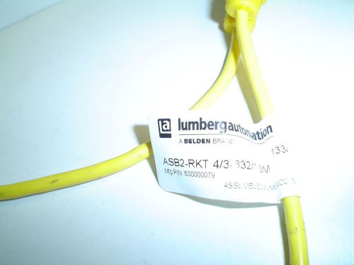 Lumbergautomation asb2-rkt 4/3-632/1.5m device net cable for sale
