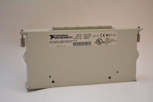 National Instruments SCXI-1326 Terminal Block Module P/N 185700A-01 Clean