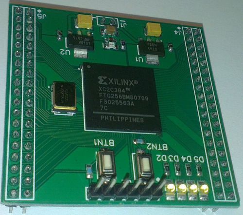 Coolrunner-2 xilinx cpld module. development board xm2c2. coolrunner-ii for sale