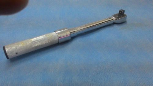 DI Torque Wrench, Micro-Adj., Click, 3/8-Inch Drive, 30 - 200 In. Lb, #2002MRMH