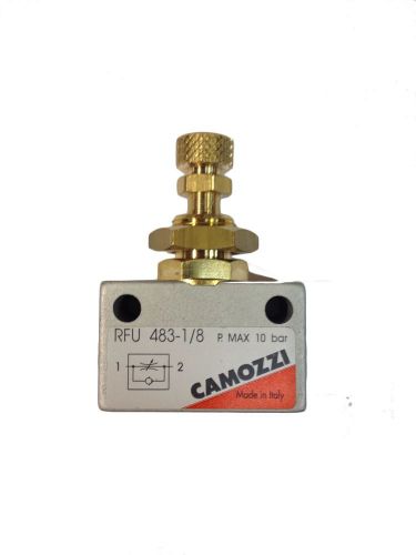 CAMOZZI RFU483-1/8 FLOW CONTROL VALVE 1/8 PORTS BSP