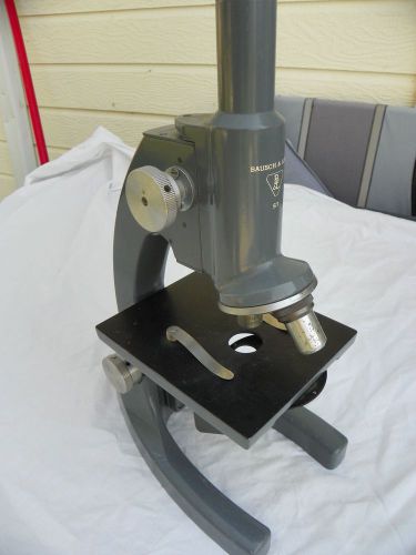Vintage BAUSCH &amp; LOMB ST MICROSCOPE 10x
