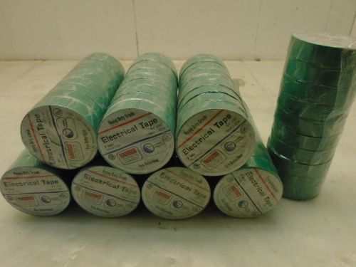 (80) harris industries | ve-75 | 3/4&#034;x66&#039; | electrical tape | green for sale