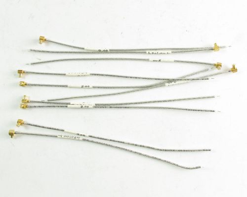 Semi-flexible coaxial cable assy. w/ female mcx to open for sale