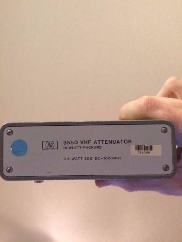 AGILENT / HP 355D VHF Manual Step Attenuator DC - 1000 MHz