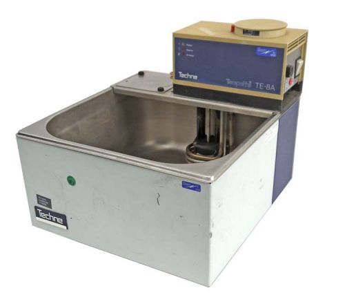 Techne te-8a heated re-circulator thermal regulator +b-12 12l 13x12&#034; water bath for sale