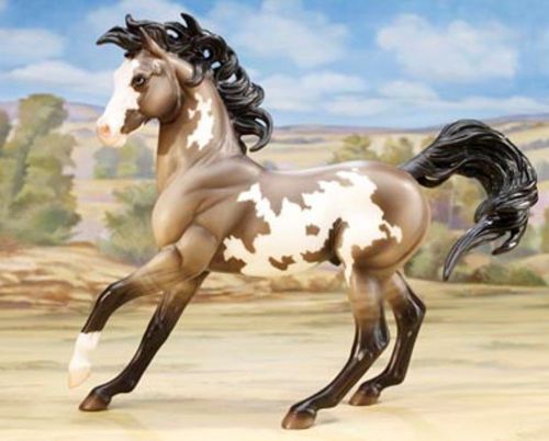 Breyer Grullo Pinto Horse Model #1703 Childrens Gift Overo Coat Pattern Equine