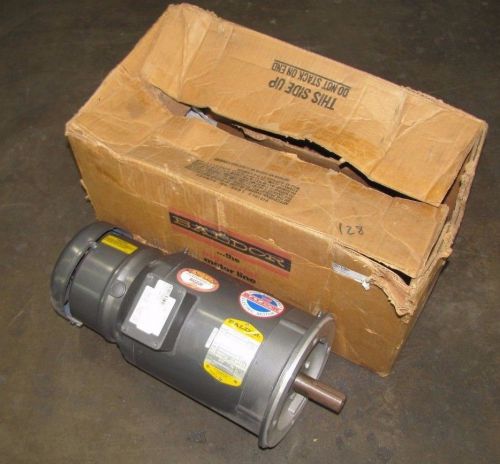 Baldor vbm3611t 3hp 3 hp te 208-230/460v 1725 rpm 182tc tefc 3ph brake motor nib for sale