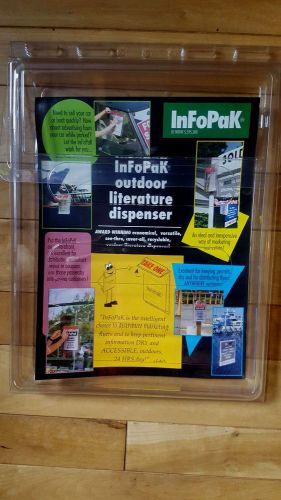 6 InFoPak Outdoor Brochure Real Estate Dispensers/Literature Holders