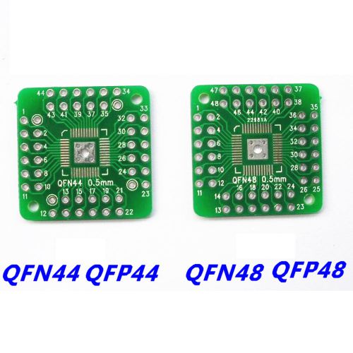 10PCS QFN44 QFP48 QFP44 PQFP LQFP Turn to DIP SMD Adapter to DIP48 Board