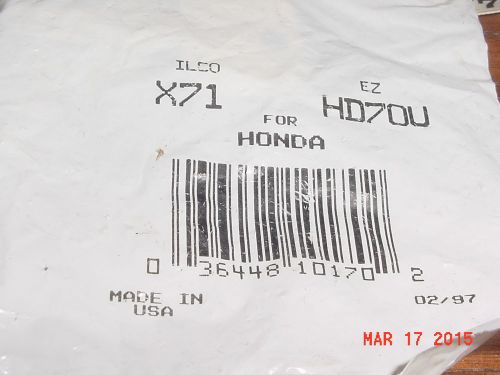 LOCKSMITH NIP NOS 5 Key blanks X71 HD70U Honda Autos All Locks from 1977-81