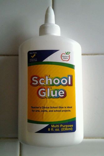 8  Brand New Teacher&#039;s Choice Non-Toxic Multi-Purpose School Glue 8 Oz.
