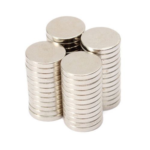 50pcs N48 12x2mm Neodymium Strong Disc Round Rare Earth Magnet