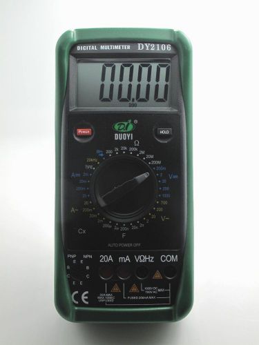 Duoyi 19999 display digital multimeter dy2106 for sale