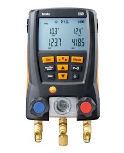 Testo 550 digital manifold with bluetooth for hvac 0563 1550 for sale