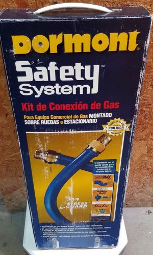 DORMONT SAFETY SYSTEM GAS CONNECTION KIT 3/4&#034; X 36&#034; NIB