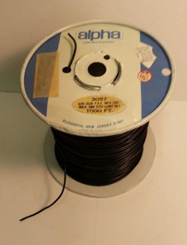16 AWG BLACK HOOK-UP WIRE (Lot 361)