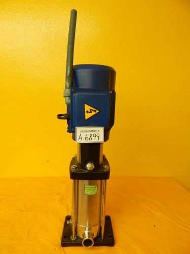 Grundfos CRN4-80/7 A-P-G-AUUV Vertical Multistage Centrifugal Pump DA9OLA-C Used