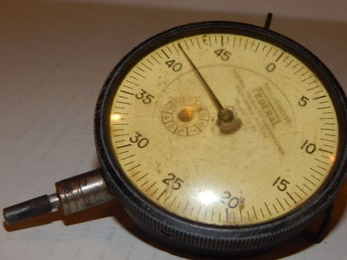 Antique jeweled federal model d71 depth gauge dial indicator for sale