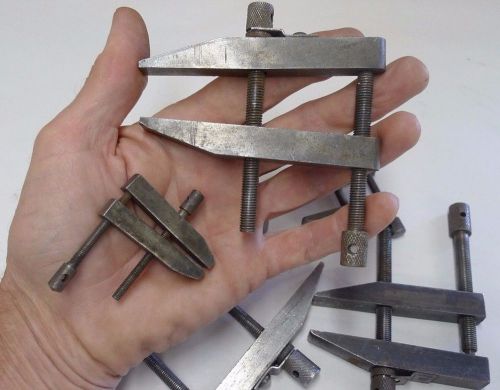 5 MACHINIST PARALLEL CLAMPS GREAT NECK USA &amp; OTHERS machinist tools *15