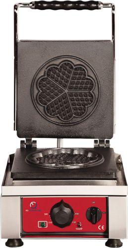 Eq wb25e countertop flower belgian waffle maker griddle breakfast iron grill for sale