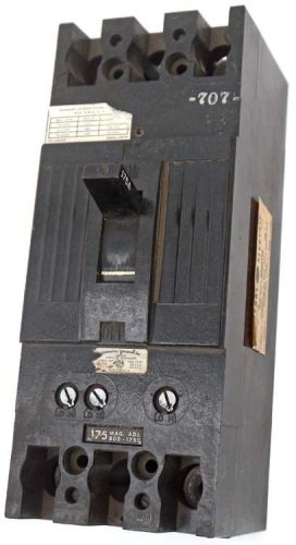 General electric tfj226175 industrial 600vac 175a 2-pole switch circuit breaker for sale