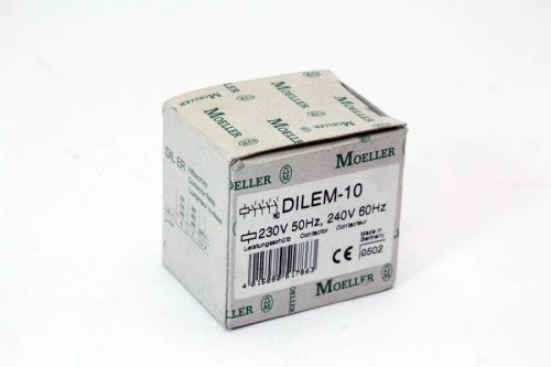 **NEW IN BOX** KLOCKNER MOELLER DILEM-10 Contactor 230V 50HZ