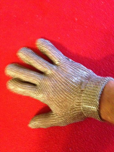 Stainless Steel Mesh Gloves Cutting / Slicing /Safety /Chainmail Large armor