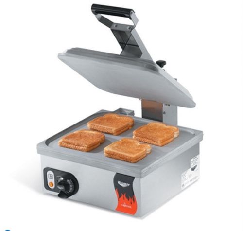 Vollrath 40791 flat commercial panini sandwich press 120v 13-5/16 x 12-3/16 area for sale
