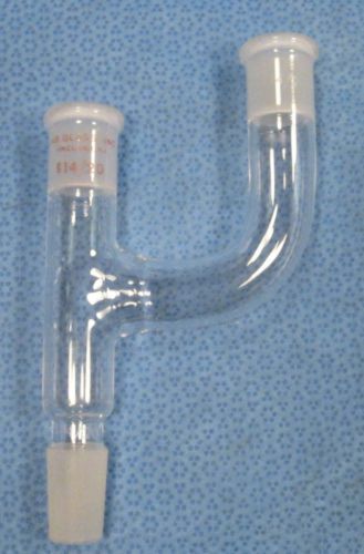 Lab  glass  adapter  connecting  claisen  type  3-way  14/20         n for sale