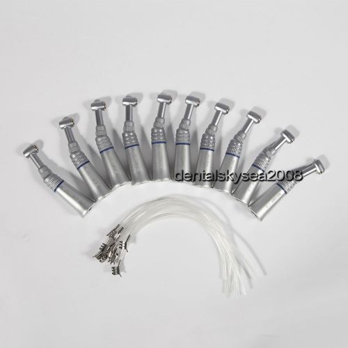 10*E-TYPE Push Button Dental Handpiece Low Speed Contra Angle PAD sale