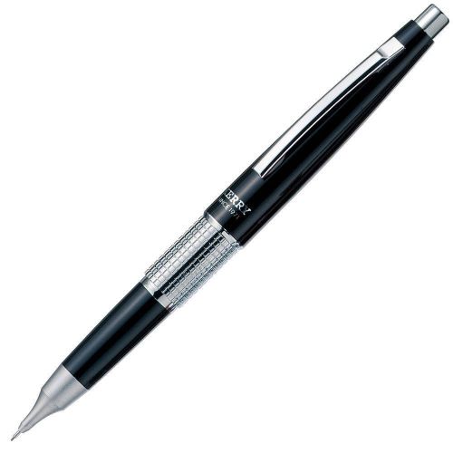 Pentel japan p1035-ad sharp&#034;kerry&#034; lead-0.5mm mechanical pencil #black for sale