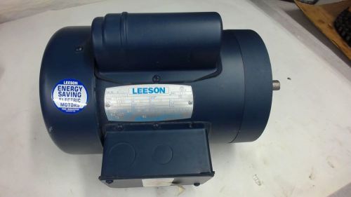 LEESON 110419.00 1-1/2 HP, 3450 6P, 56C FR, 115/208-230, SINGLE PHASE AC MOTOR