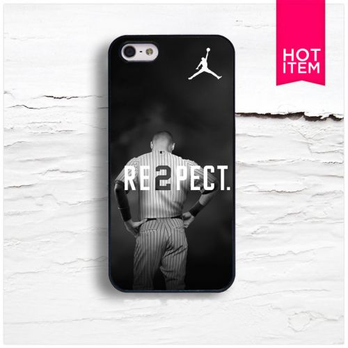 Re2pect Derek Jeter Baseball Logo Apple iPhone &amp; Samsung Galaxy Case Cover