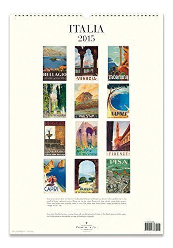 New large italia wall calendar 2015 for sale