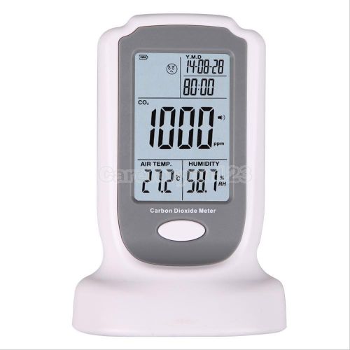 Professional LCD Carbon Dioxide Detector CO2 Monitor Temperature Humidity Meter