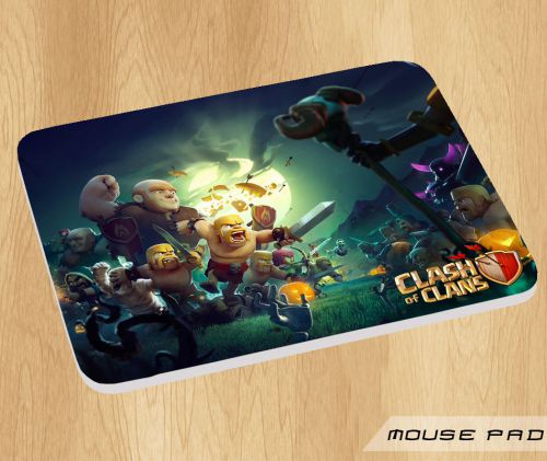 Clash of Clans Mobile game Night On Mousepad For Gaming Anti Slip