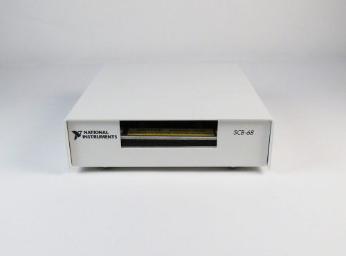 National instruments scb-68 shielded i/o connector block for sale
