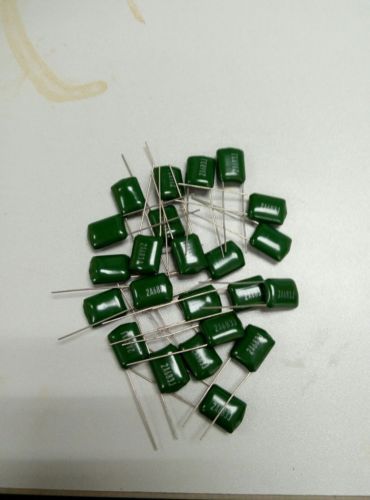 100pcs Polyester Film Metal Foil Capacitor 0.068uF/100VDC +/-5% 109