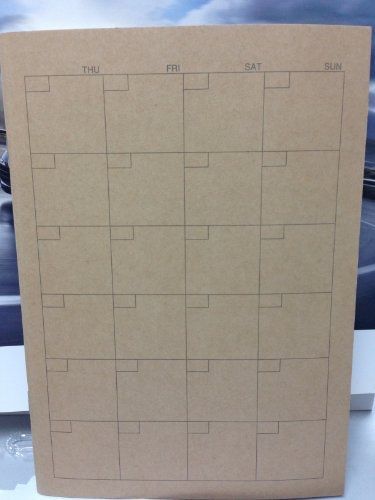 JAPAN MUJI A5 Schedule Note - For Monthly 32 sheets